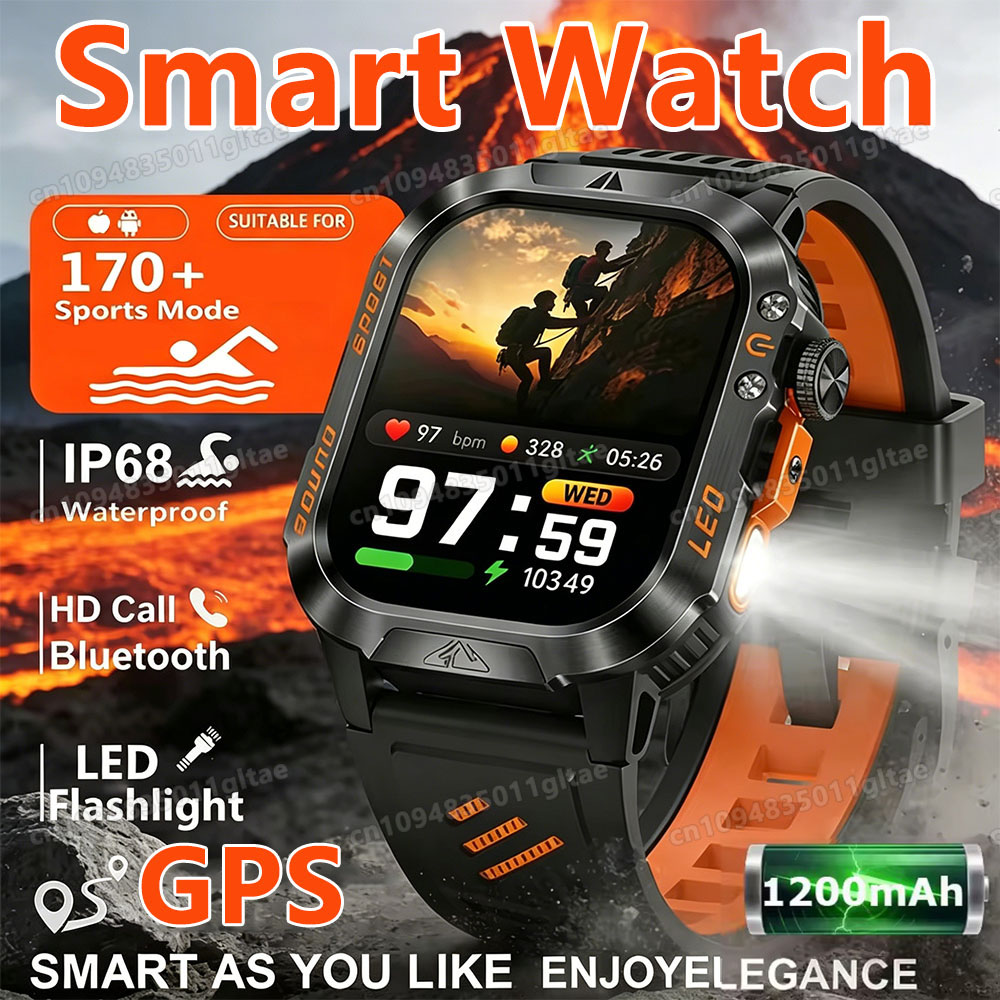 Smartwatch X12 - 2026 New Military Grade Smart Watch