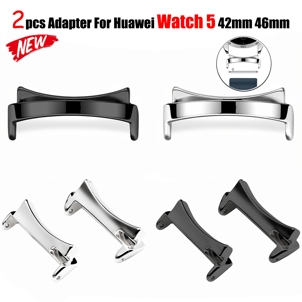 Watch Band Connector - 2pcs Adapter for Huawei Watch 5