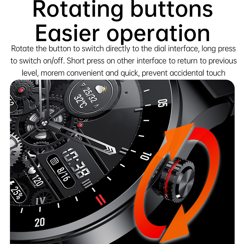 ECG+PPG Bluetooth Call Smart W - Smartwatch Custom review and price