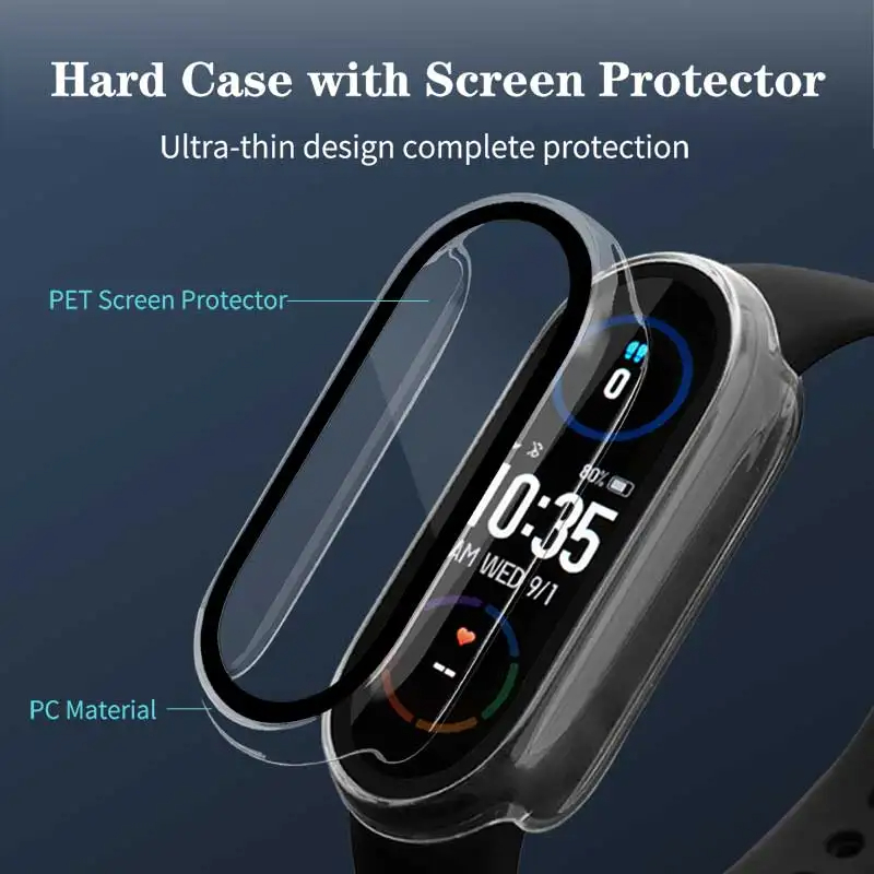 Tempered Glass+PC Case For Xia - Xiaomi Smartwatch Accessories review and price