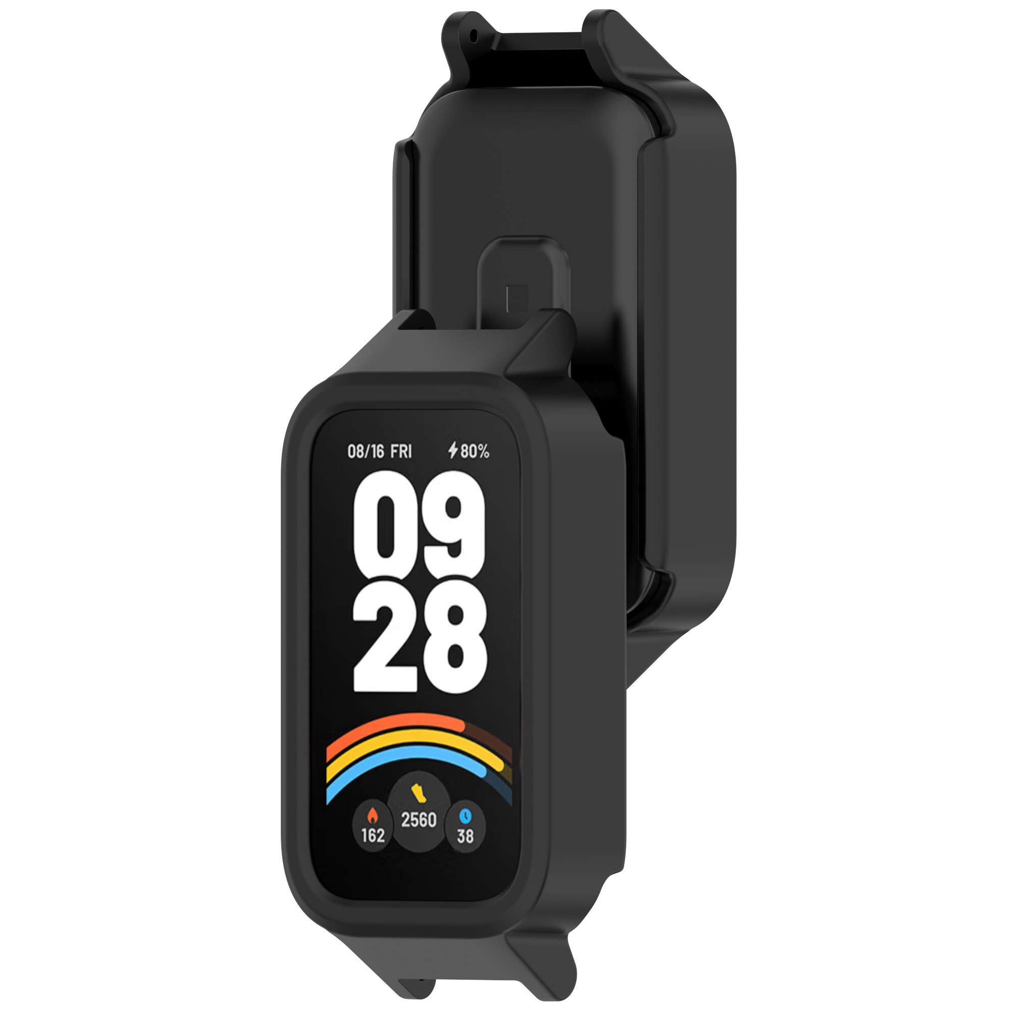 Hollow PC Case for Xiaomi mi b - Xiaomi Smartwatch Accessories review and price