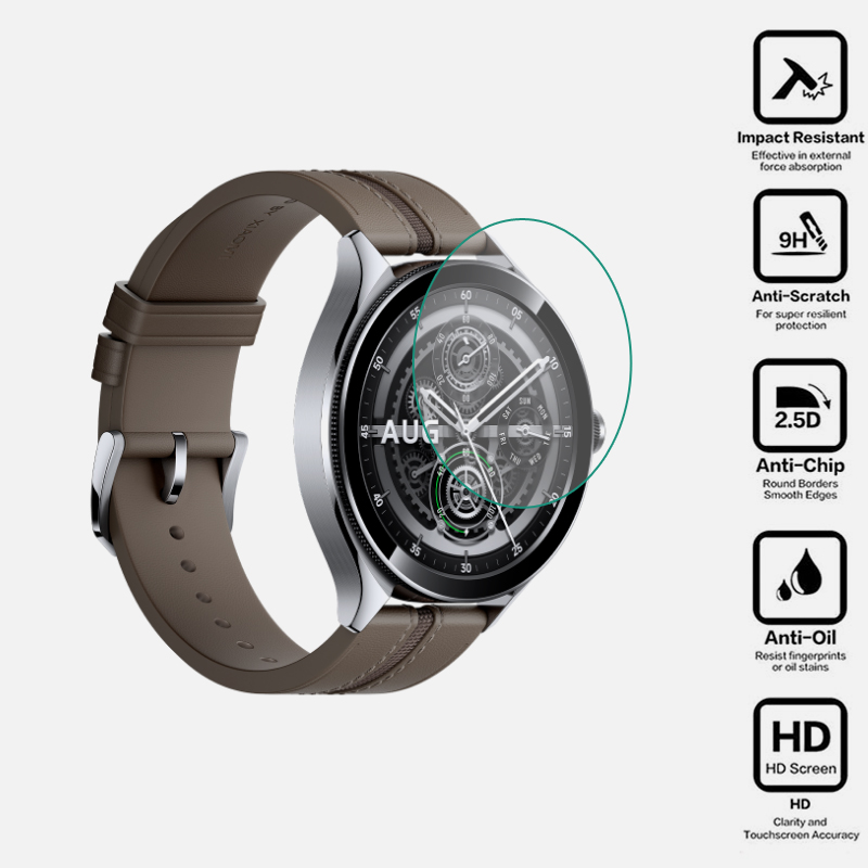 Smartwatch Hard Tempered Glass - Xiaomi Smartwatch Accessories review and price