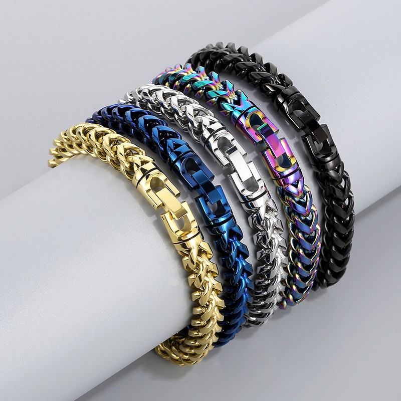 Rainbow Bbracelet 10mm Hip Hop - Ceramic Link Bracelet review and price
