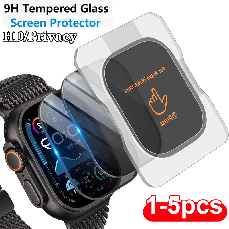Tempered Glass for Apple Watch - Watch Face Protector review and price