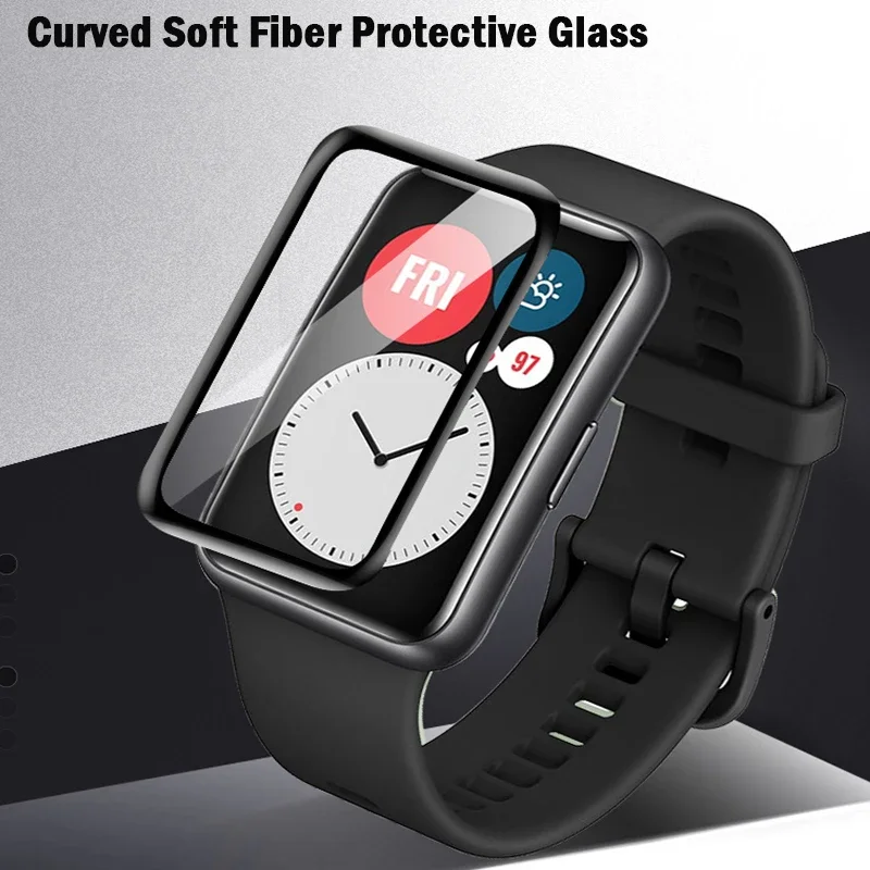 Soft Glass For Huawei Watch Fi - Watch Face Protector review and price
