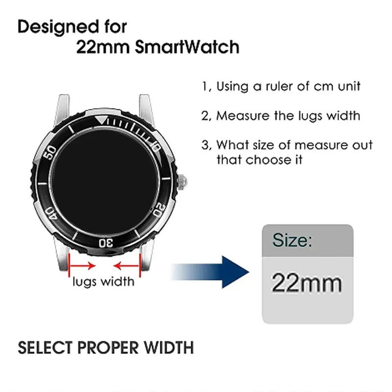 22mm Adjustable Strap For OneP - Smartwatch X2 review and price