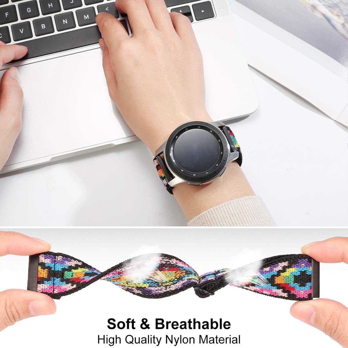 22mm Adjustable Strap For OneP - Smartwatch X2 review and price