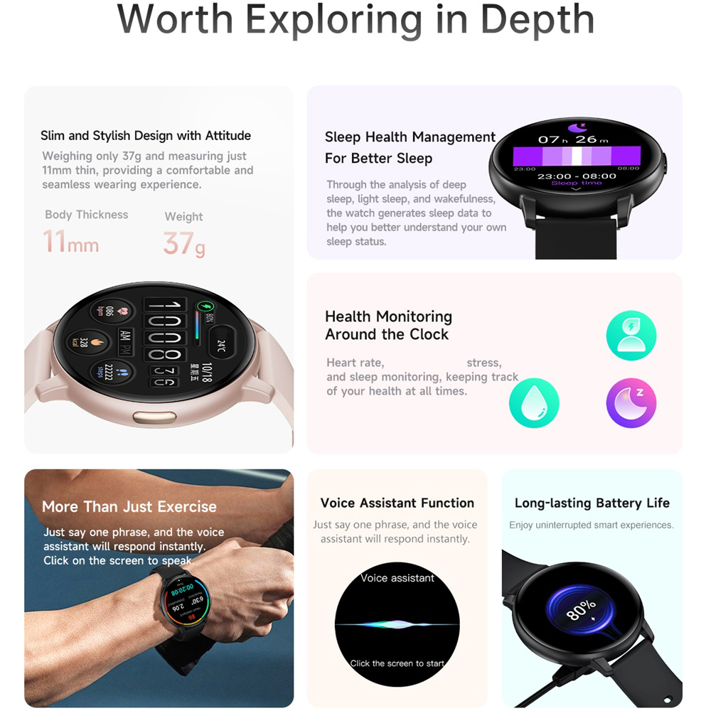 BT Call Smart Watch Women Spor - Smartwatch Custom review and price