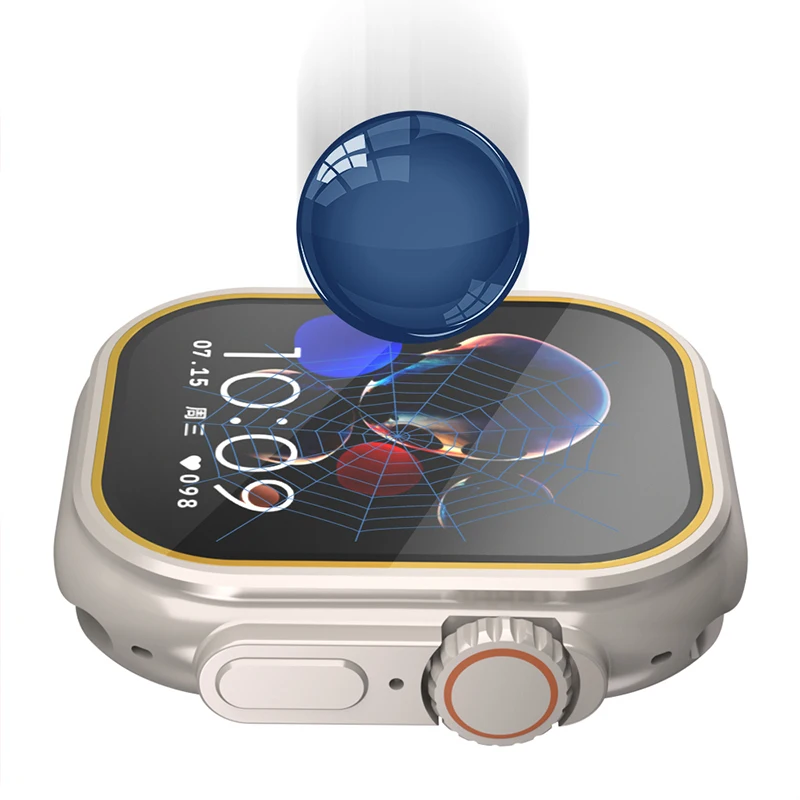 Tempered Glass for Apple Watch - Watch Face Protector review and price