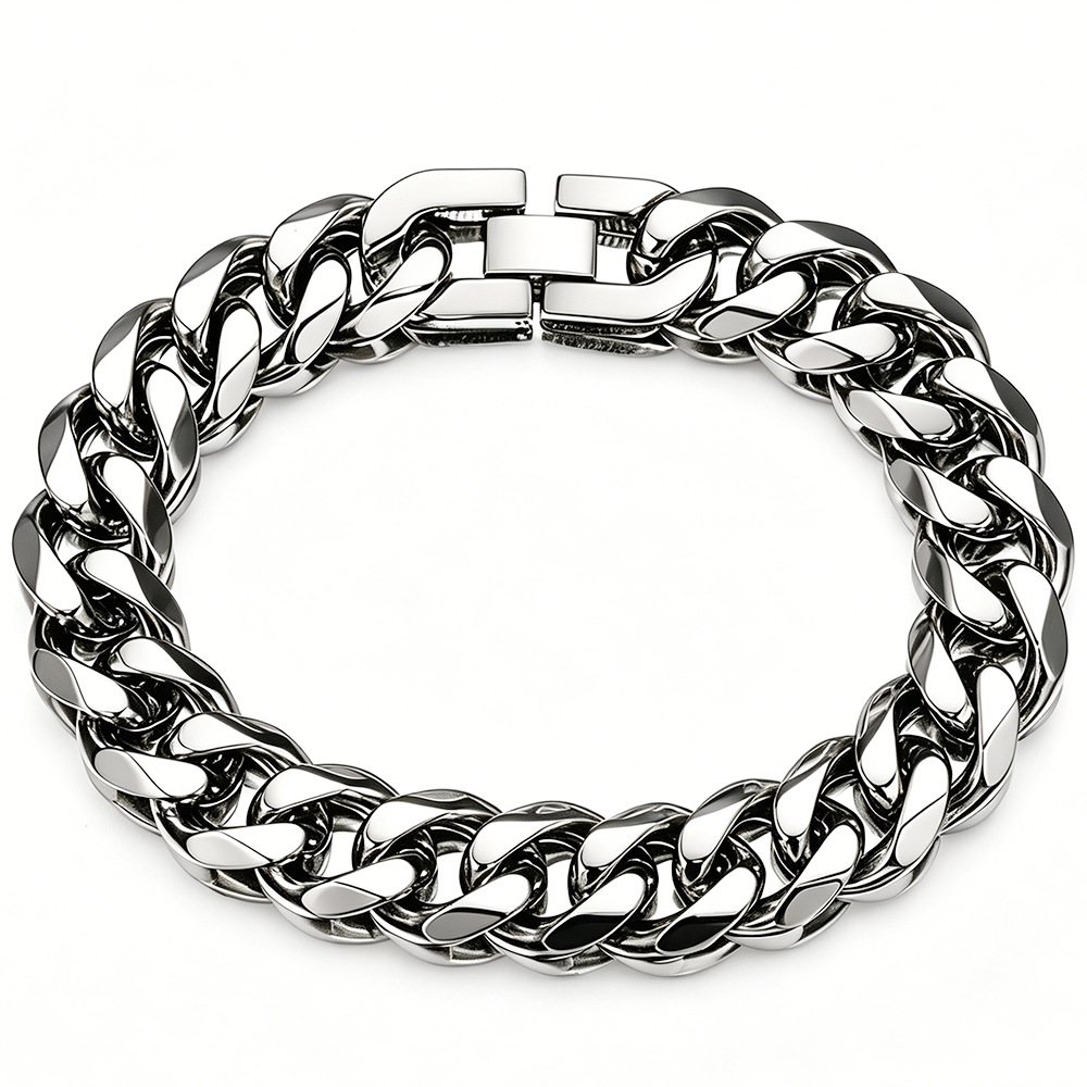 9MM-15MM Polished 316L Stainle - Ceramic Link Bracelet review and price