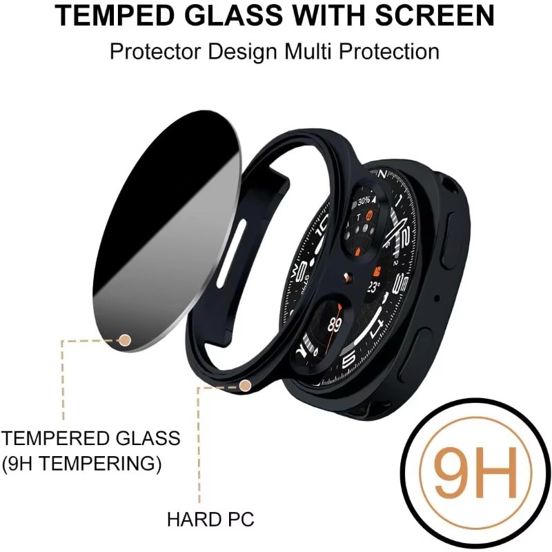 Privacy Glass+Case For Samsung - Samsung Smartwatch Ultra Accessories review and price
