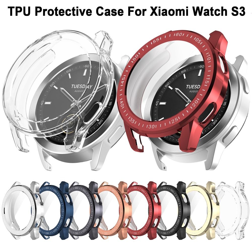 New Full Cover TPU Case Bumper - Xiaomi Smartwatch Accessories review and price