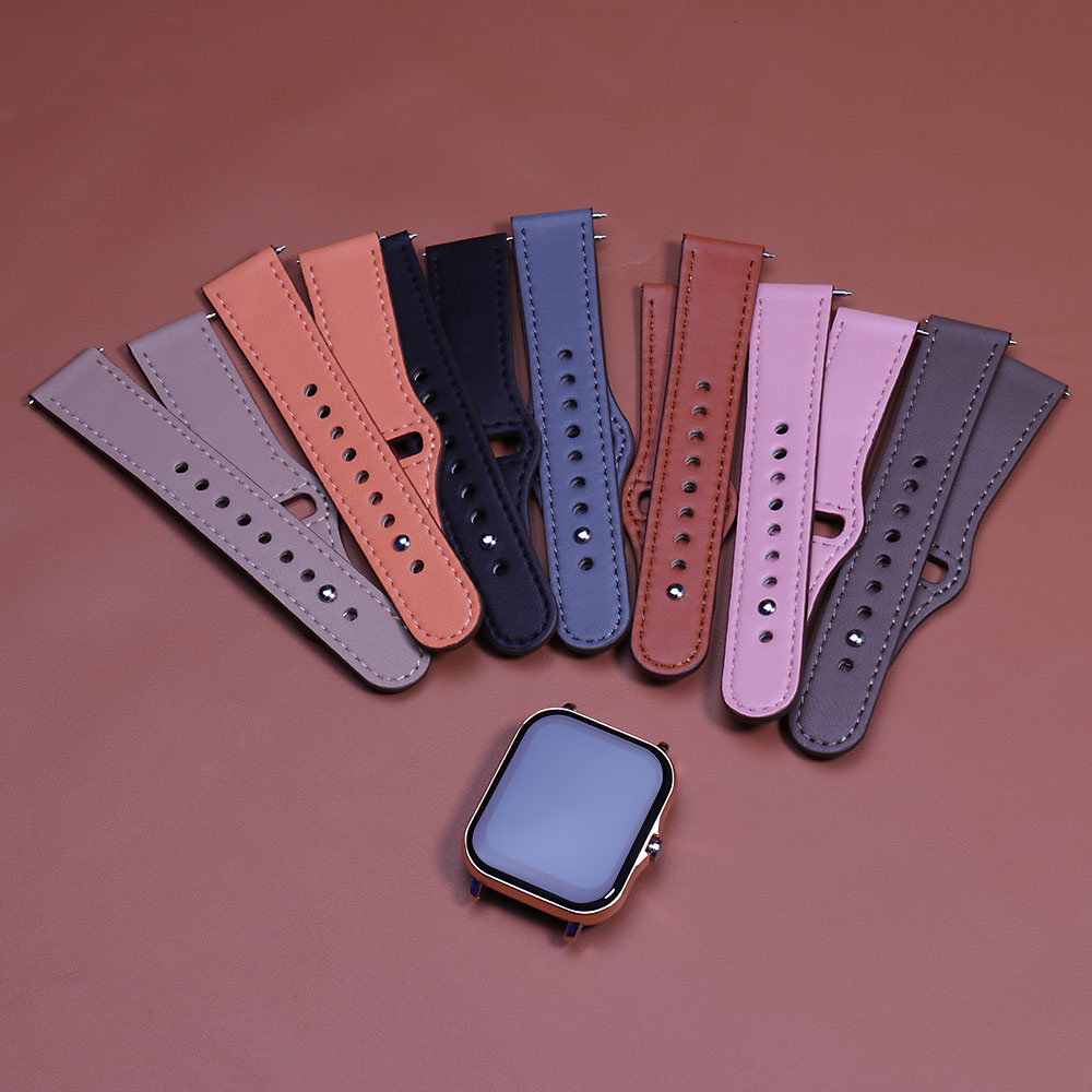 leather watch strap For Samsun - Titan Smartwatch Accessories review and price