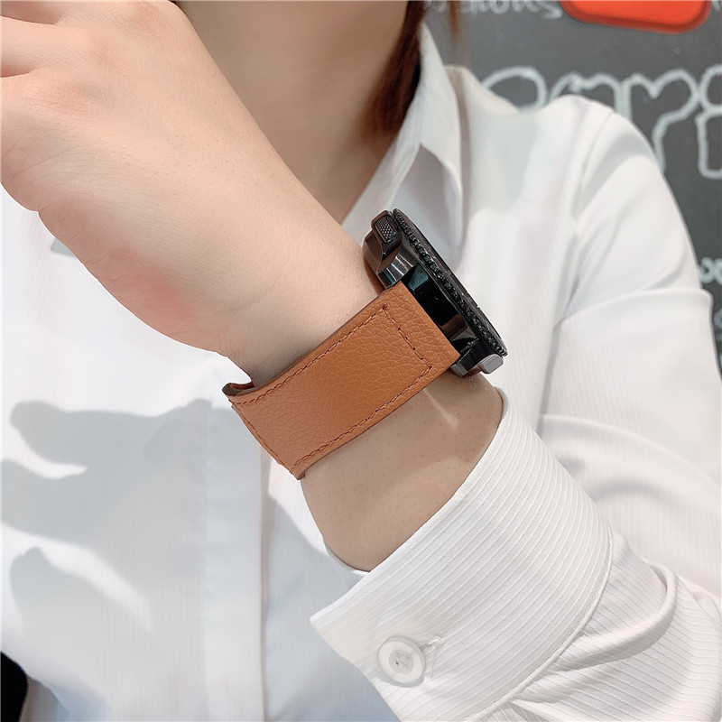leather watch strap For Samsun - Titan Smartwatch Accessories review and price