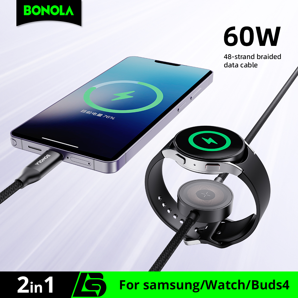 Bonola 2 in 1 For Galaxy Watch - Smartwatch Ac review and price