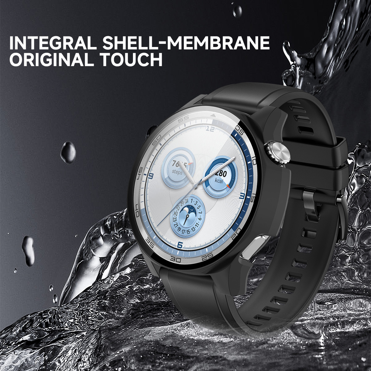 Tempered glass case For Huawei - Titan Smartwatch Accessories review and price