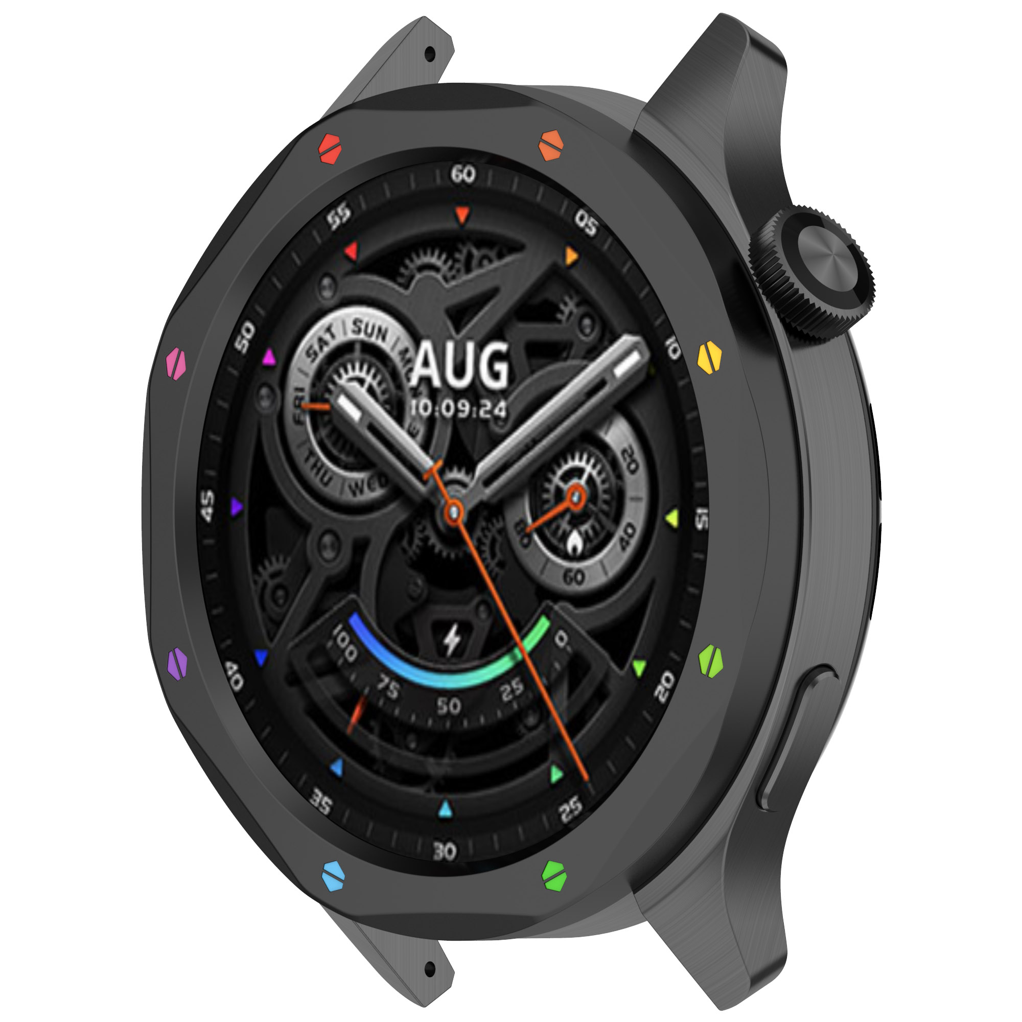 Metal Bezel Ring Case For Xiao - Xiaomi Smartwatch Accessories review and price