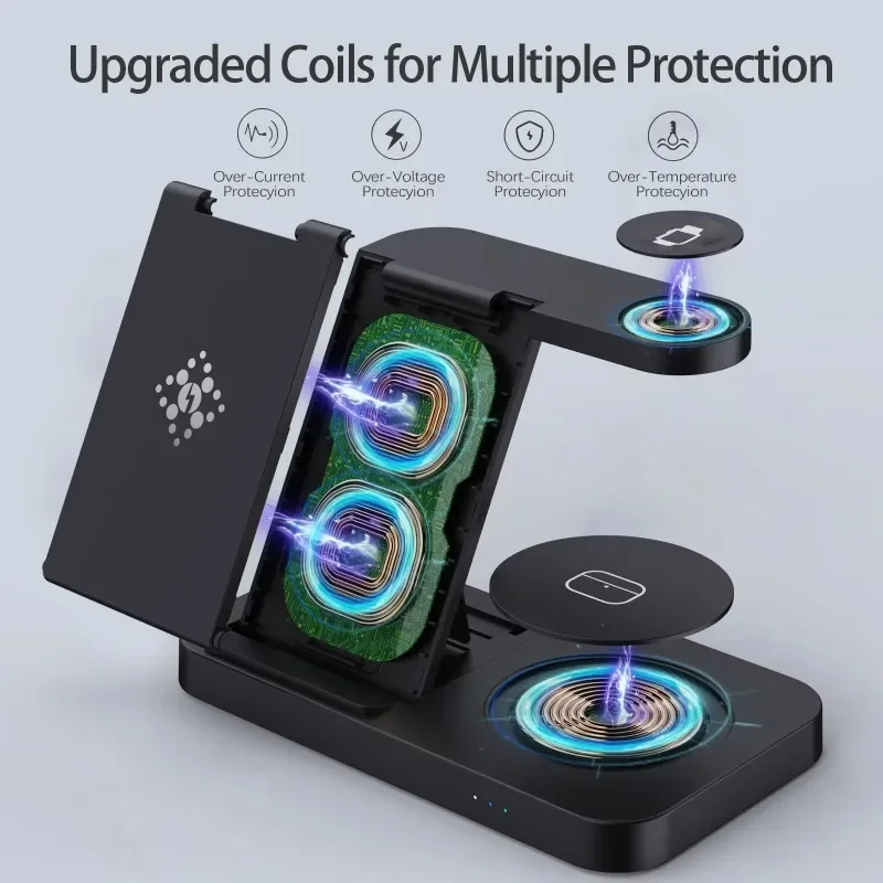 Travel 4 in 1 Wireless Charger - Smartwatch Ac review and price