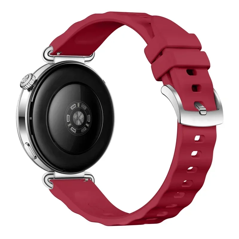 18mm Wave Silicone Strap For H - Smartwatch X2 review and price