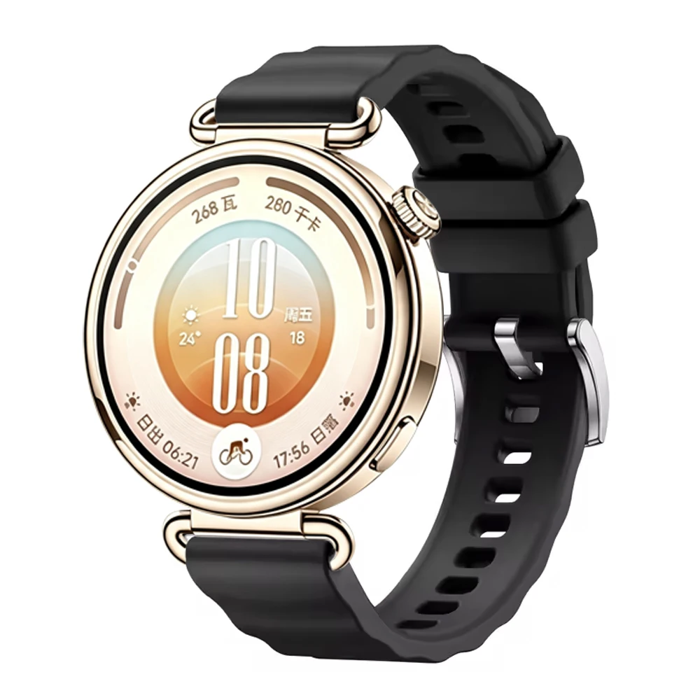 18mm Wave Silicone Strap For H - Smartwatch X2 review and price