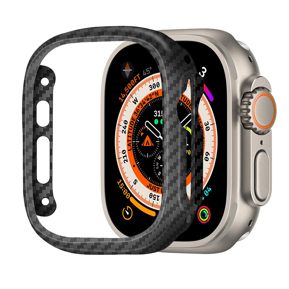 Kevlar Carbon Fibre Thin Case  - Watch Face Protector review and price