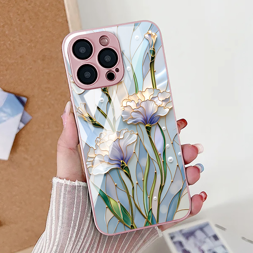 Lotus Flower Phone Case For iP - Screen Protector Film review and price