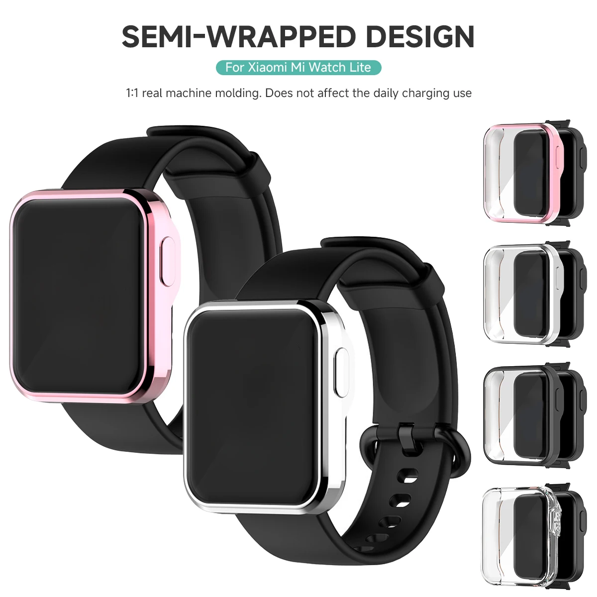 Case for Xiaomi Mi Watch Lite  - Xiaomi Smartwatch Accessories review and price